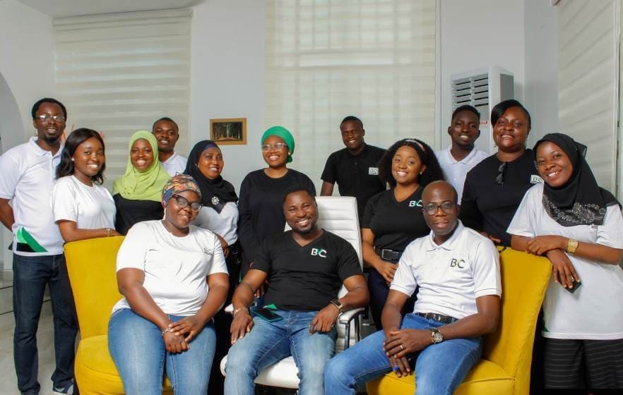 BYC team members at work